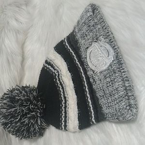 HTF! Hudson Oneal Apparel Knitted Hat W Pom New Duel